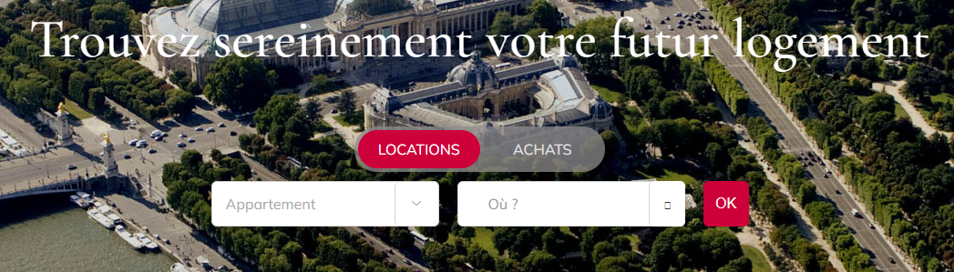 moteur de recherche de biens immobiliers sur dauchez.fr