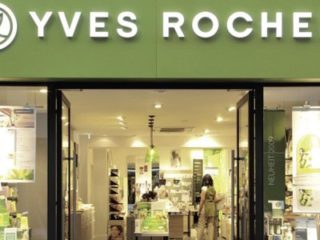 Enseigne de la franchise Yves Rocher